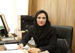 خانم دکتر سکینه مرادی نخبۀ برتر دانشگاه شیراز